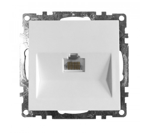 Розетка компьютерная 1-местная RJ-45 Stekker 39305 Розетка компьютерная 1-местная RJ-45 Stekker 39305