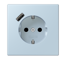 Розетка 2K+З USB Typ A Jung LC1520-18A208