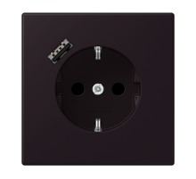 Розетка 2K+З USB Typ A Jung LC1520-18A248
