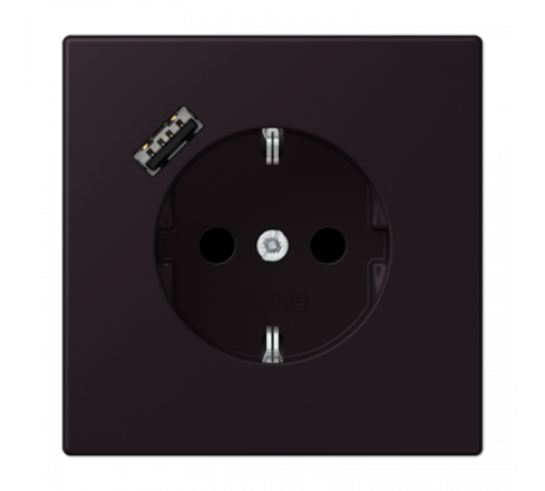 Розетка 2K+З USB Typ A Jung LC1520-18A248 Розетка 2K+З USB Typ A Jung LC1520-18A248