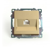 Розетка компьютерная 1-местная RJ-45 Stekker Катрин GLS00-7107-08 49227