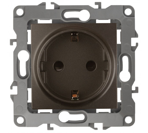 Розетка 2P+E Schuko Эра 12-2101-13 Б0019320 Розетка 2P+E Schuko Эра 12-2101-13 Б0019320