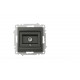 Розетка для TV с экраном (концевая) ELBI Zena Vega 609-011100-273