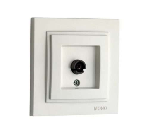 Розетка TV концевая с экраном Mono Electric Despina жемчуг 102-252505-138 Розетка TV концевая с экраном Mono Electric Despina жемчуг 102-252505-138