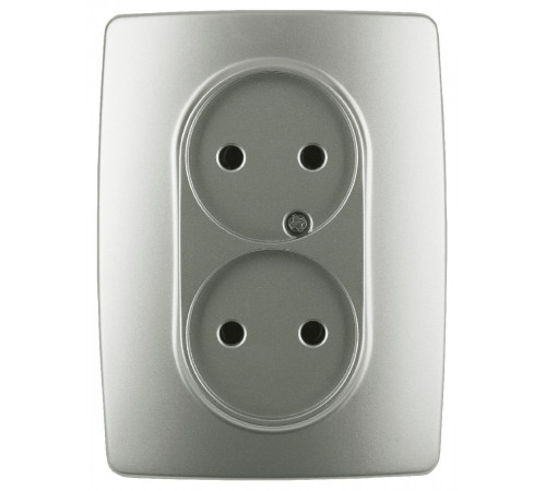 Розетка 2x2P Эра 12-2107-15 Б0031247 Розетка 2x2P Эра 12-2107-15 Б0031247