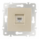Розетка RJ45 Arte Milano 203.45-1.shampan