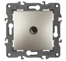 Розетка TV одиночная ЭРА Elegance 14-3101-04 Б0034293