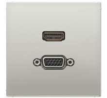 Розетка HDMI/VGA Jung MAES1173