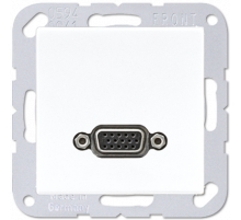 Розетка VGA Jung MAA1102WW