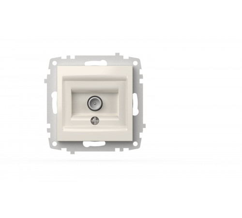 Розетка для TV с экраном (проходная) ELBI Zena Vega 609-010200-272 Розетка для TV с экраном (проходная) ELBI Zena Vega 609-010200-272