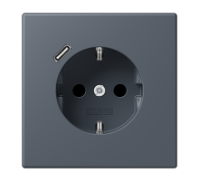 Розетка 2K+З USB Typ C Jung LC1520-18C262
