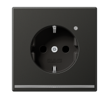 Розетка Schuko с LED подсветкой Jung AL1520-OANLNW Розетка Schuko с LED подсветкой Jung AL1520-OANLNW