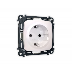 Комплект механизма розетки с/з на винтовых зажимах Ambrella Volt Omega MO206010