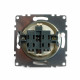 Розетка 1-местная с/з с защитной шторкой Stekker Катрин GLS16-7110-08 49224