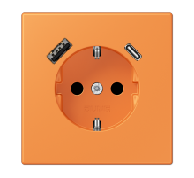 Розетка 2K+З USB Typ AC Jung LC1520-15CA225
