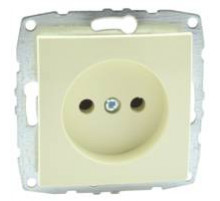 Розетка без земли Mono Electric Despina-Larissa 16А 250В крем 500-001722-116