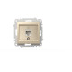 Розетка компьютерная (Cat 6) ELBI Zena Vega 609-012500-247