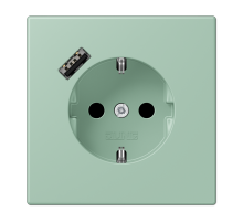 Розетка 2K+З USB Typ A Jung LC1520-18A217