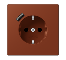 Розетка 2K+З USB Typ A Jung LC1520-18A247