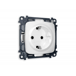 Комплект механизма розетки с/з на винтовых зажимах Ambrella Volt Omega MO126010