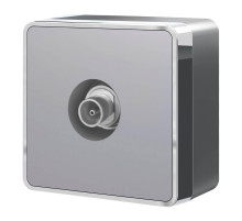 ТВ-розетка оконечная Werkel Gallant серебряный W5083006 4690389167201