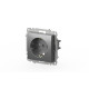 Розетка с заземлением и защитой от детей ELBI Zena Vega 609-011000-243