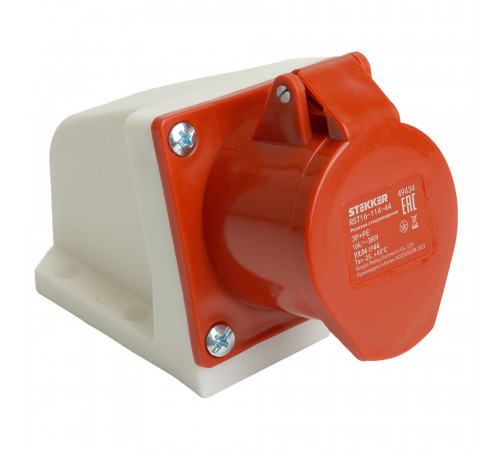 Розетка стационарная Stekker RST16-114-44 49434 Розетка стационарная Stekker RST16-114-44 49434