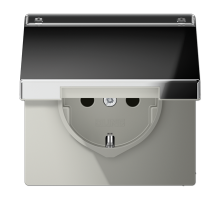 Розетка штепсельная Schuko Jung GCR1520NAKL