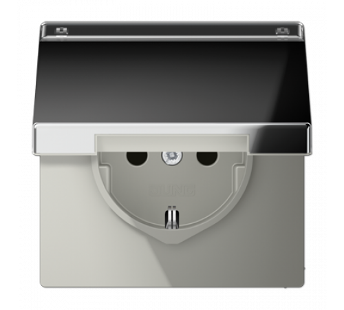 Розетка штепсельная Schuko Jung GCR1520NAKL