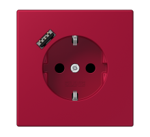 Розетка 2K+З USB Typ A Jung LC1520-18A229