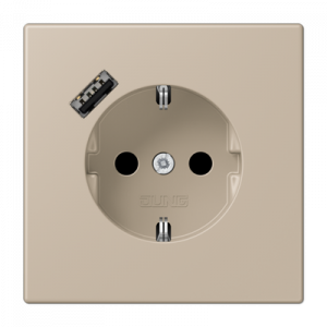 Розетка 2K+З USB Typ A Jung LC1520-18A243