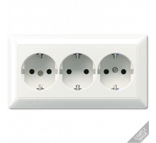 Розетка штепсельная Schuko Jung AS523 Розетка штепсельная Schuko Jung AS523