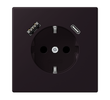 Розетка 2K+З USB Typ AC Jung LC1520-15CA248