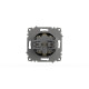 Розетка с крышкой и заземлением ELBI Zena Vega 609-014800-218