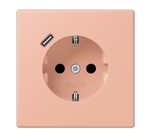 Розетка 2K+З USB Typ C Jung LC1520-18C231