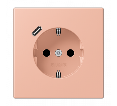 Розетка 2K+З USB Typ C Jung LC1520-18C231