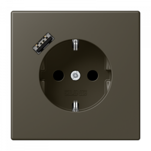Розетка 2K+З USB Typ A Jung LC1520-18A241