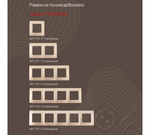 Розетка RJ45 Arte Milano 217.45-2.shampan Розетка RJ45 Arte Milano 217.45-2.shampan