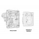 Комплект механизма розетки 2USB A+A 18W (быстрая зарядка) с/з Ambrella Volt Alfa MA329010