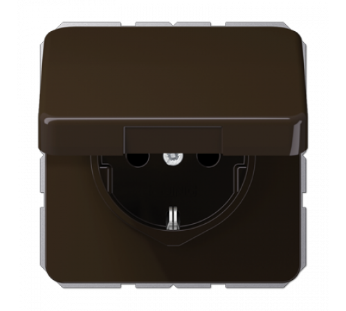 Розетка штепсельная Schuko Jung CD1520BFKLBR Розетка штепсельная Schuko Jung CD1520BFKLBR