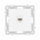 Розетка RJ45 Arte Milano 206.45-1.white