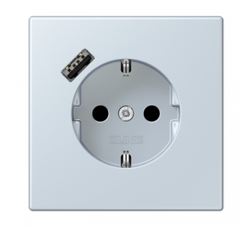 Розетка 2K+З USB Typ A Jung LC1520-18A209