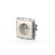 Розетка с заземлением и защитой от детей ELBI Zena Vega 609-010200-243