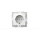 Розетка с заземлением и защитой от детей ELBI Zena Vega 609-015600-243