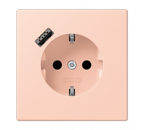 Розетка 2K+З USB Typ A Jung LC1520-18A234