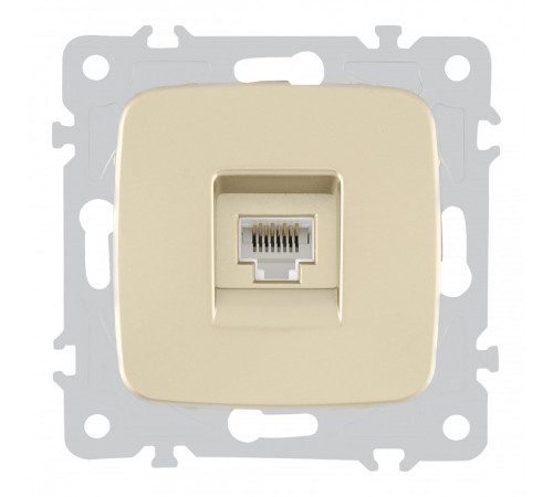 Розетка RJ45 Arte Milano 205.45-1.shampan Розетка RJ45 Arte Milano 205.45-1.shampan