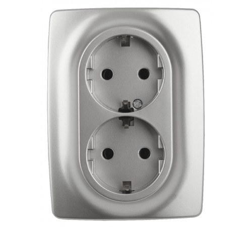 Розетка 2x2P+E Schuko Эра 12-2106-03 Б0031230 Розетка 2x2P+E Schuko Эра 12-2106-03 Б0031230