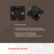 Розетка USB 2.1А+1А Arte Milano 217.46-1.shampan