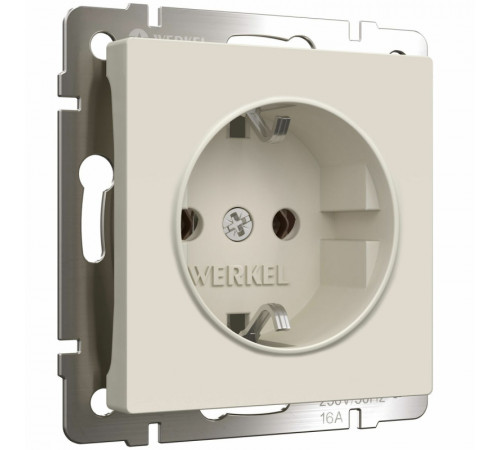 Розетка с заземлением Werkel 4690389184710 W1171062 Розетка с заземлением Werkel 4690389184710 W1171062