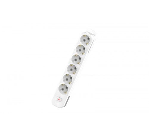 Колодка с/з 6вх с защитными шторками с включателем ELBI Myra 527-010200-602 Колодка с/з 6вх с защитными шторками с включателем ELBI Myra 527-010200-602